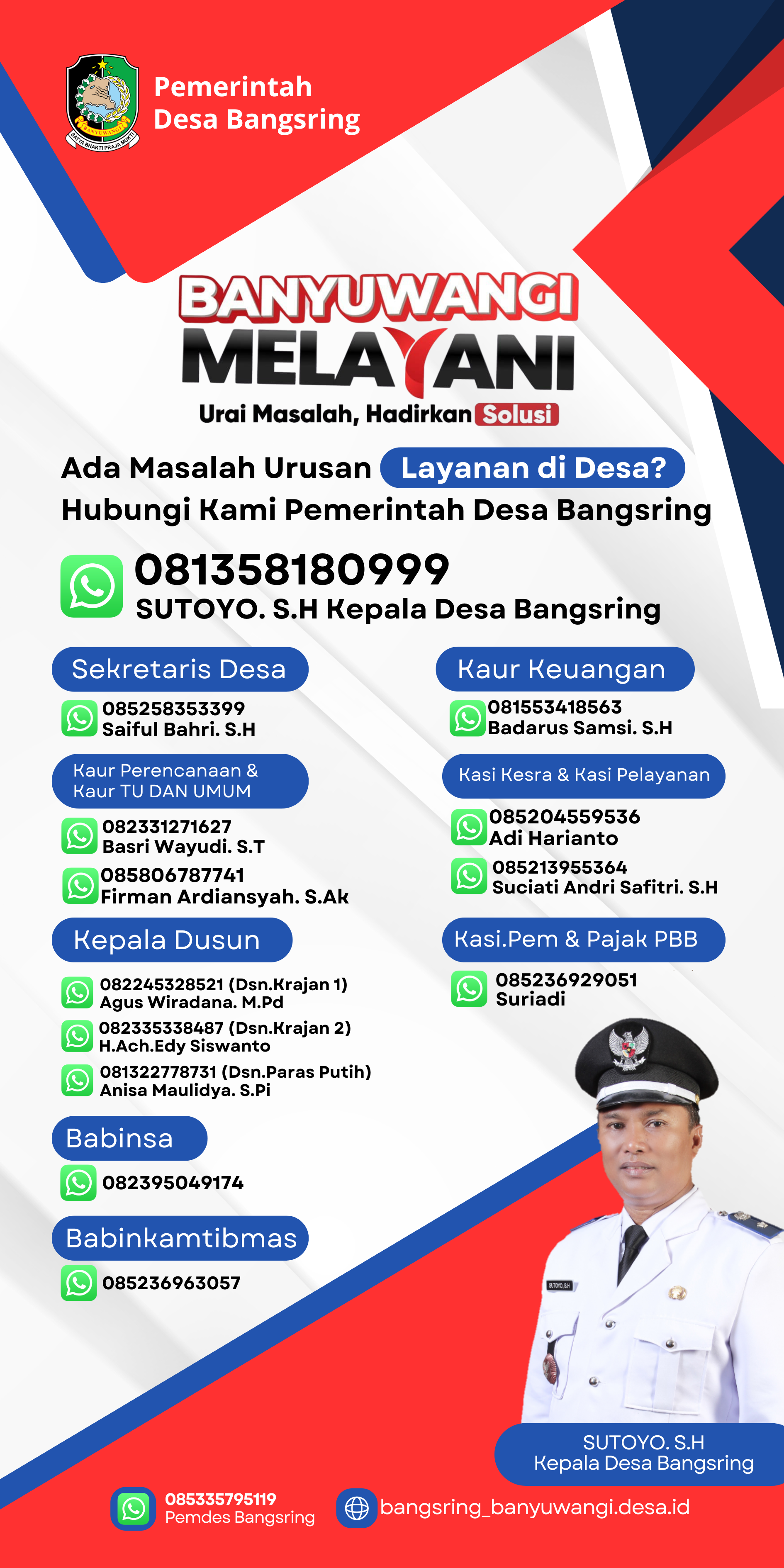 LAYANAN PEMERINTAH DESA BANGSRING